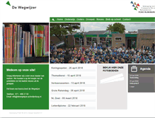 Tablet Screenshot of dewegwijzer.pcborijnsburg.nl