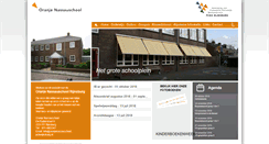 Desktop Screenshot of oranjenassauschool.pcborijnsburg.nl