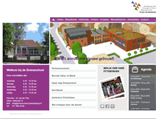 Tablet Screenshot of emmaschool.pcborijnsburg.nl
